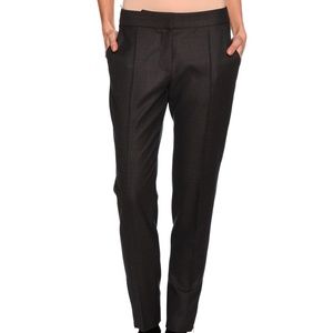 Stella McCartney Skinny Leg Crop Zip-Cuff Pants 6